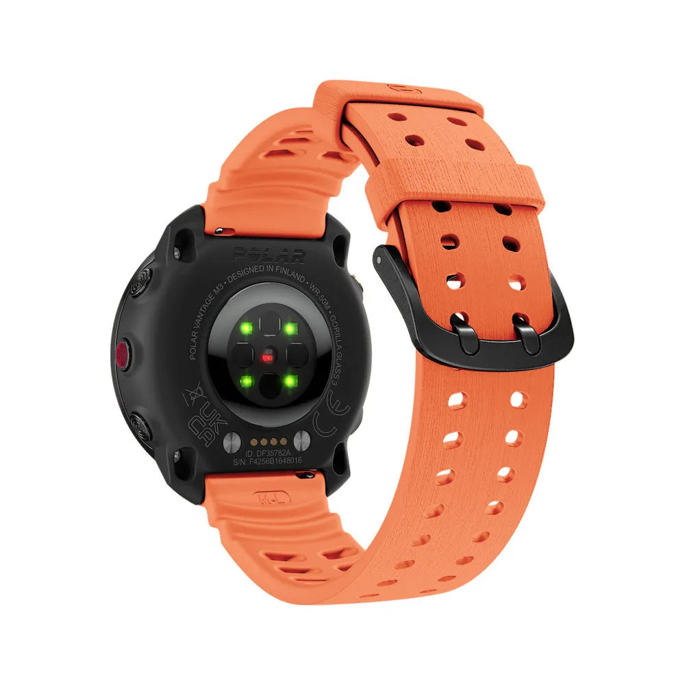 Bracelet silicone grain Polar Grit X2 Pro (orange)