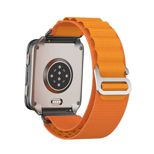 Bracelet nylon Alpine TicWatch Pro 5 Enduro (orange)
