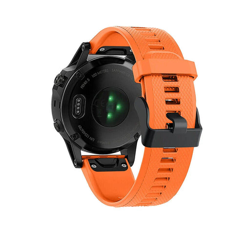 Garmin Forerunner 970 Silikonarmband (Orange)