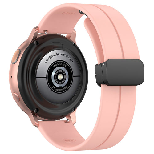 Withings ScanWatch Nova D-Buckle Silicone Strap (Pink)