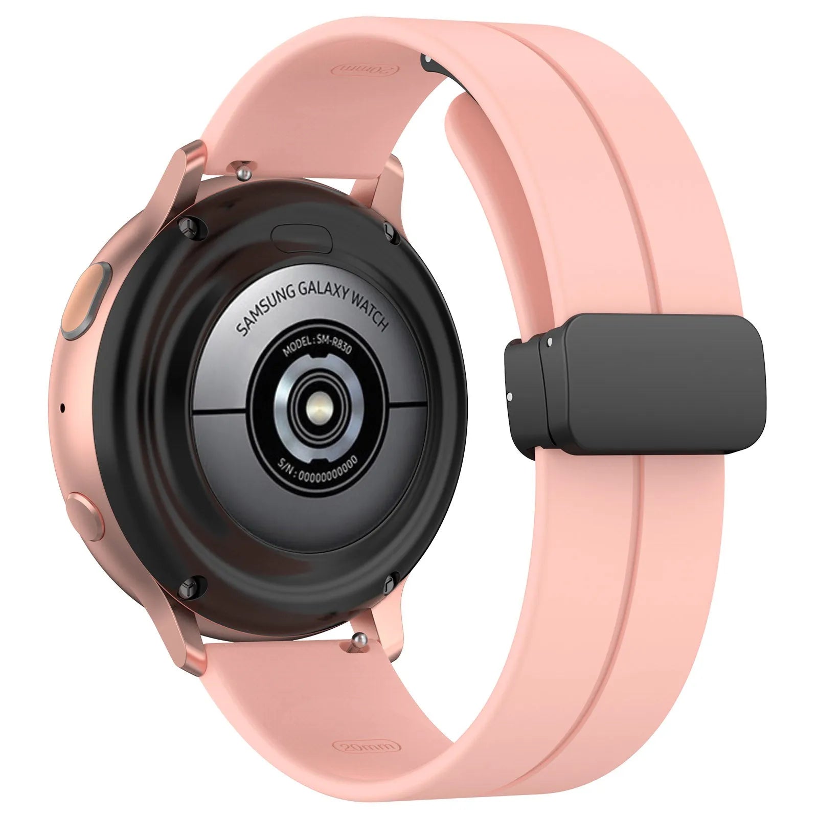 Amazfit Active D-Buckle Silicone Strap (Pink)