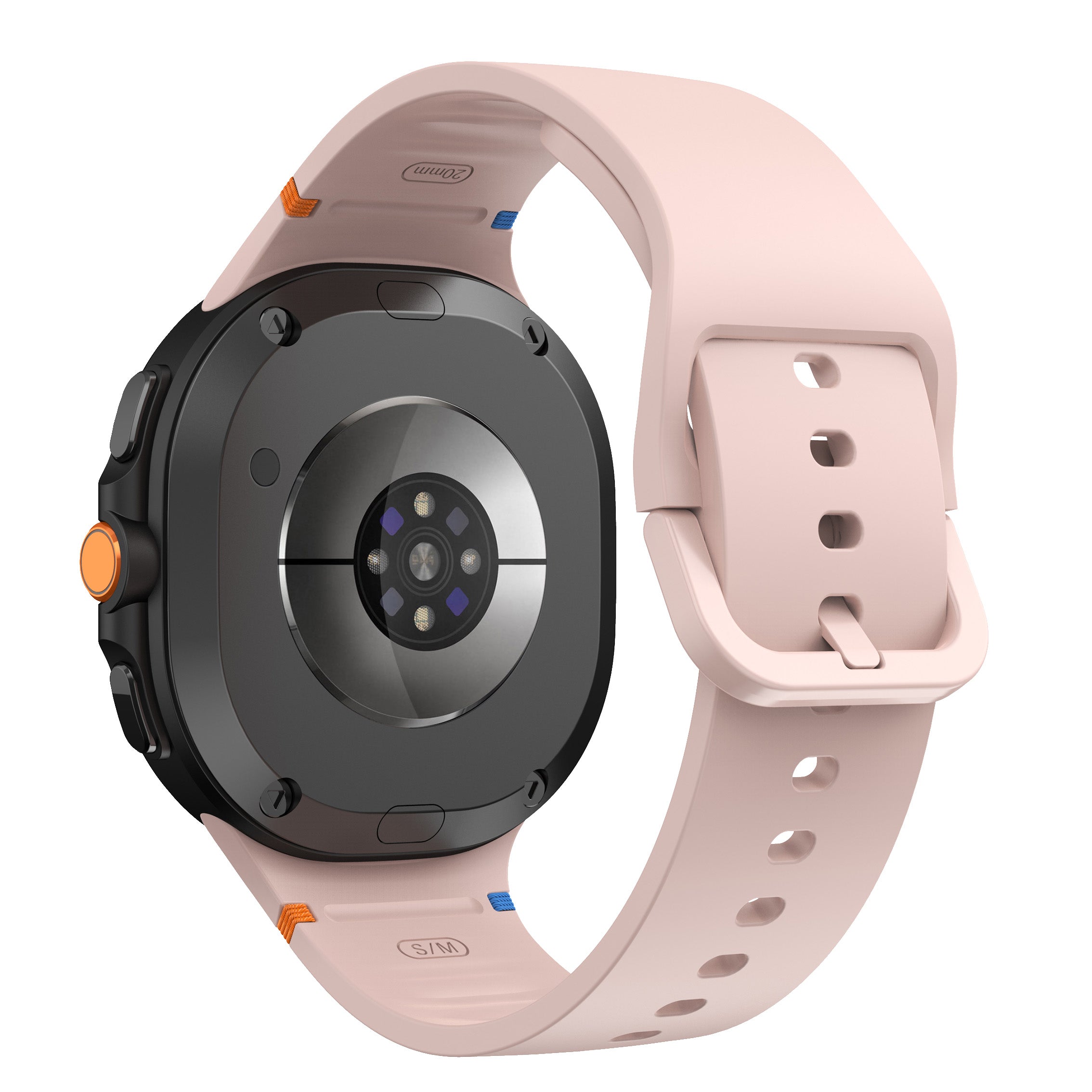 Samsung Galaxy Watch 8 Classic Silikonarmband (Rosa)