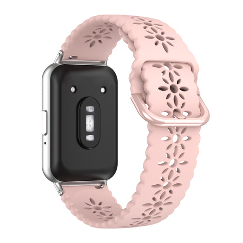 Correa de silicona con diseño Samsung Galaxy Fit 3 (rosa)