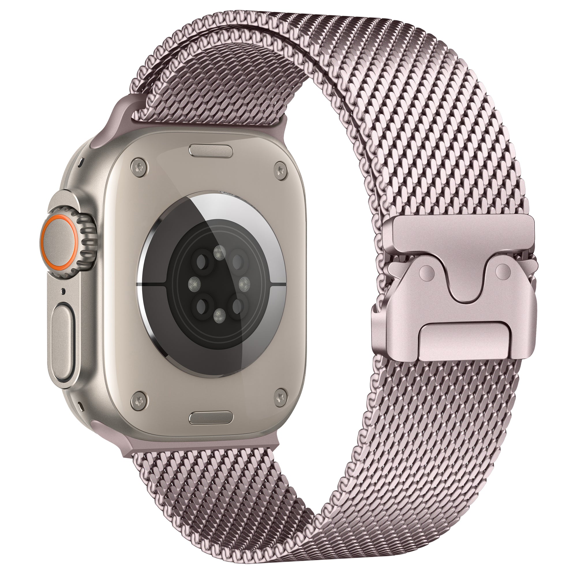 Apple Watch Ultra Modern Milanese band (roze)
