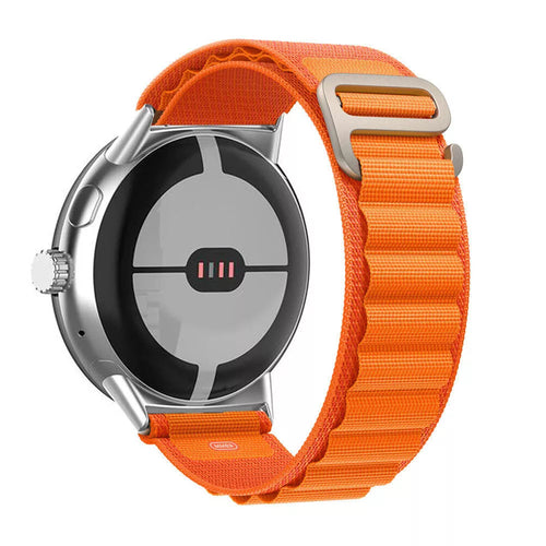 Google Pixel Watch 4 - 45mm Alpine Armband (Orange)