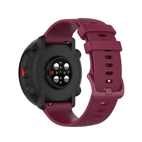 Amazfit Bip 6 Premium Silicone Strap (Wine Red)