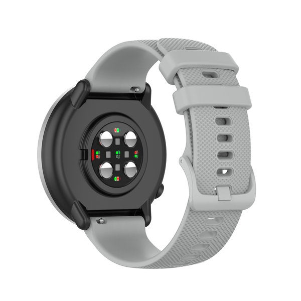 Bracelet silicone 'Premium' Oppo Watch X (gris)