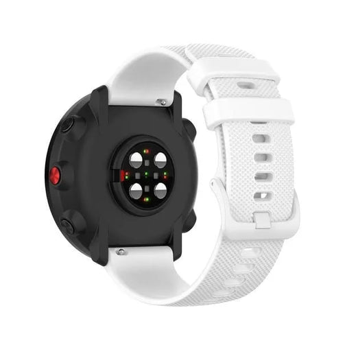 Polar Grit X2 Pro luxe siliconen bandje (wit)