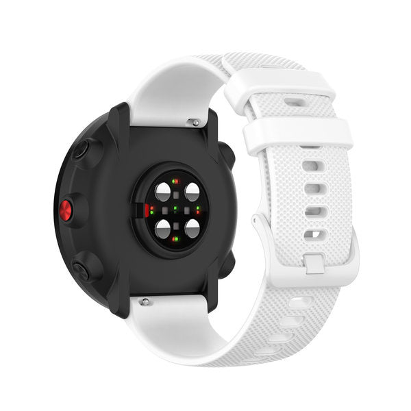 Samsung Galaxy Watch 46mm Premium Silikonarmband (Weiß)