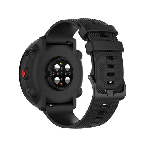 Suunto Race (S) Premium Silicone Strap (Black)