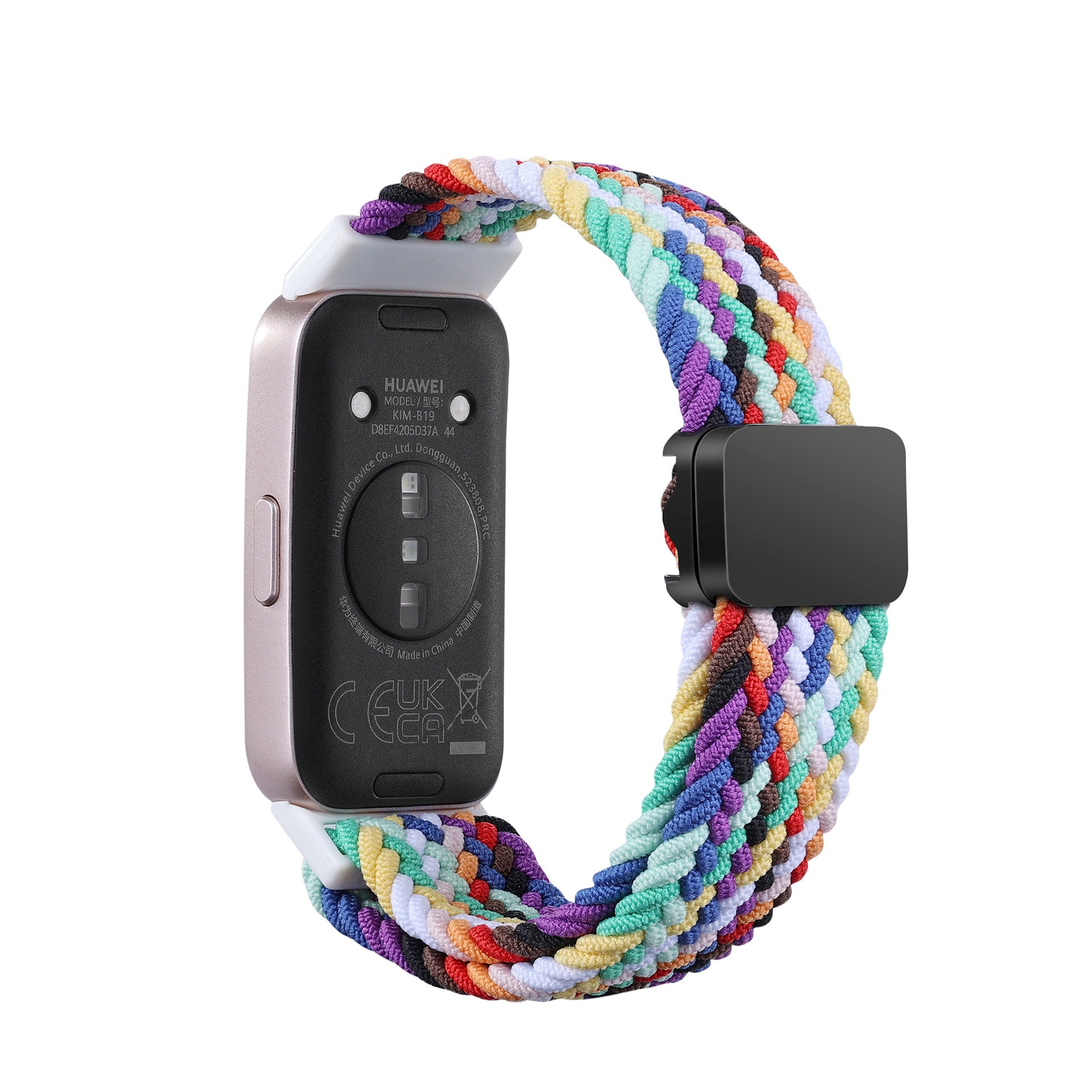 Bracelet tressé Huawei Band 10 (arc-en-ciel)