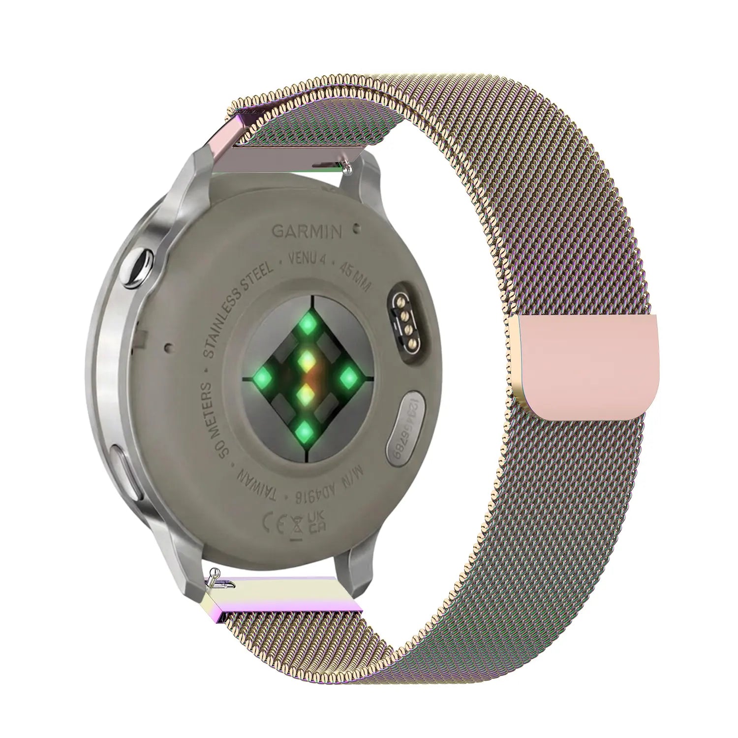 Garmin Forerunner 170 Milanese Strap (Rainbow)