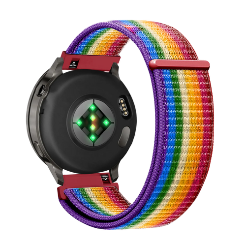 Bandz Correa nylon Loop Garmin Forerunner 265s (arcoiris)