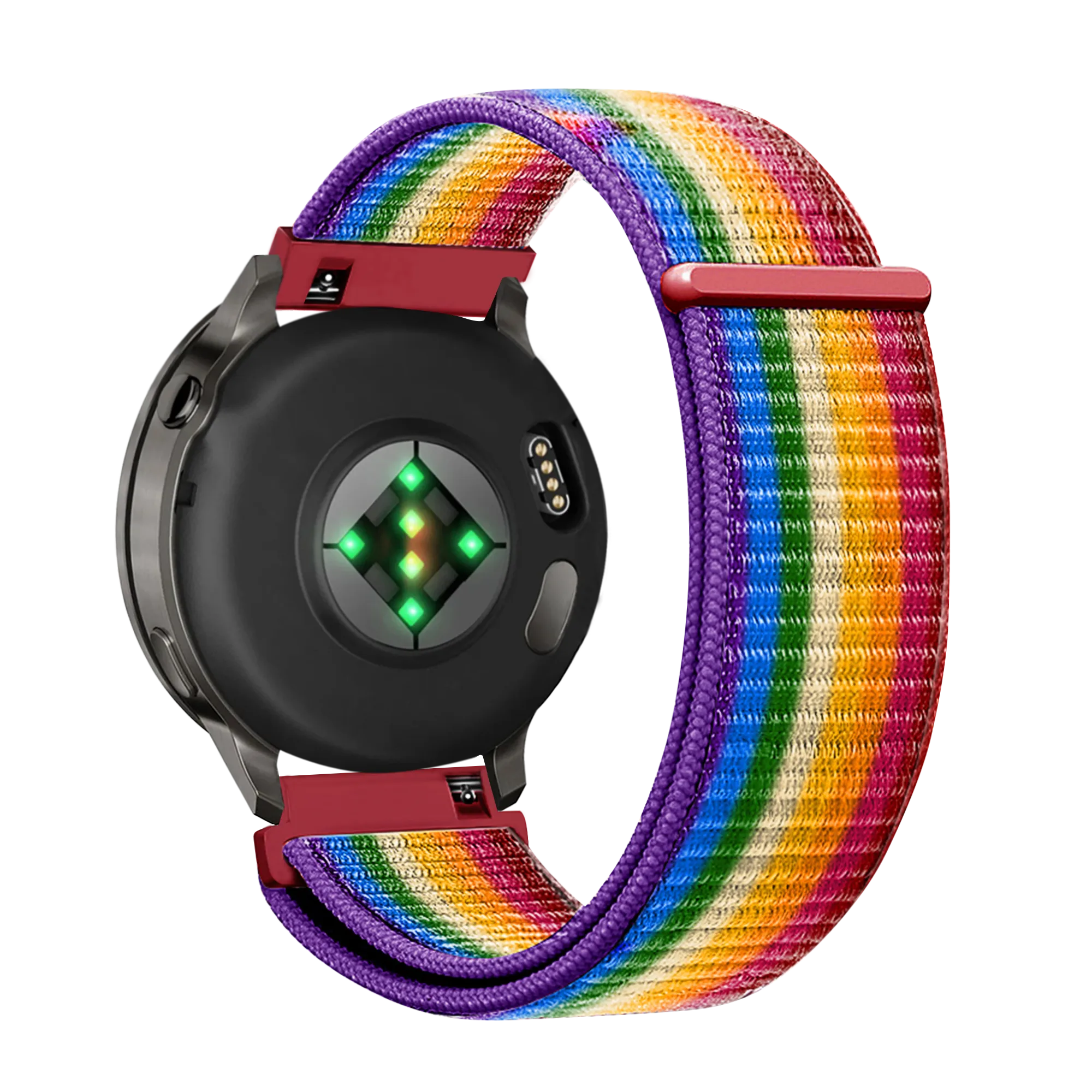 Bandz Correa nylon Loop Garmin Forerunner 265s (arcoiris)