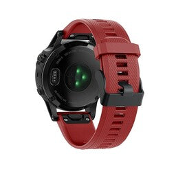 Correa silicona outdoor Garmin Instinct 3 - 45mm (rojo)