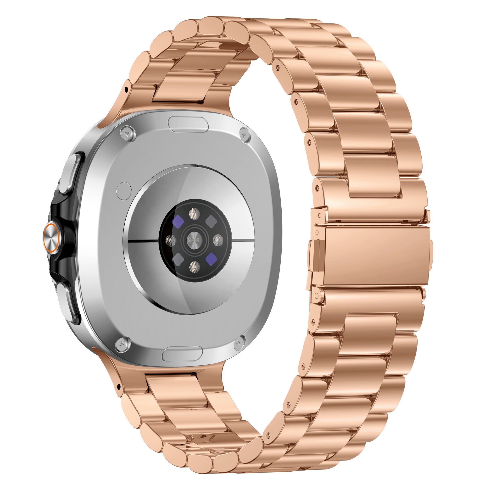Samsung Galaxy Watch 8 - 44mm Stahlarmband (Roségold)
