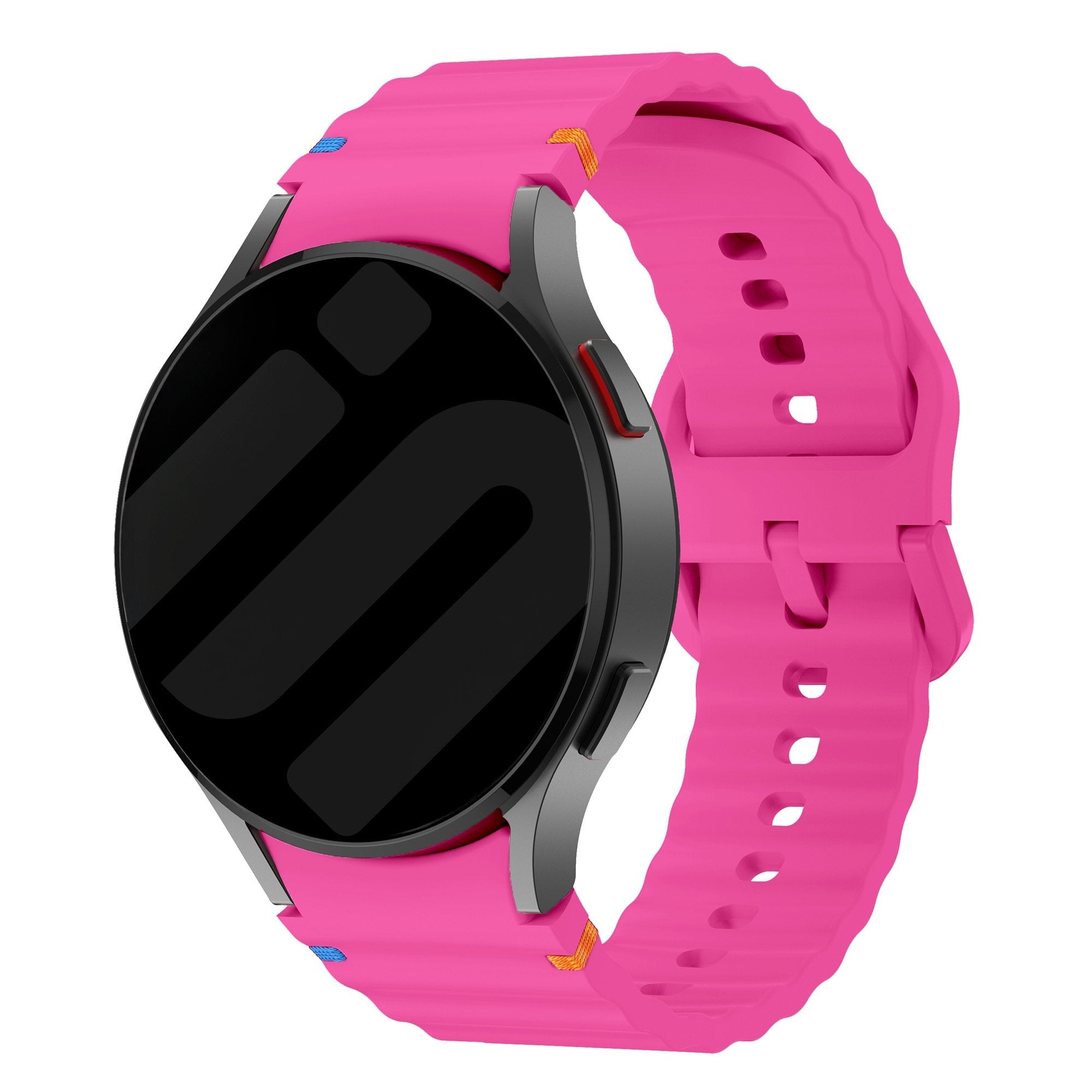 Samsung Galaxy Watch 5 40 mm mit wellenförmigem Armband (Hellrosa)