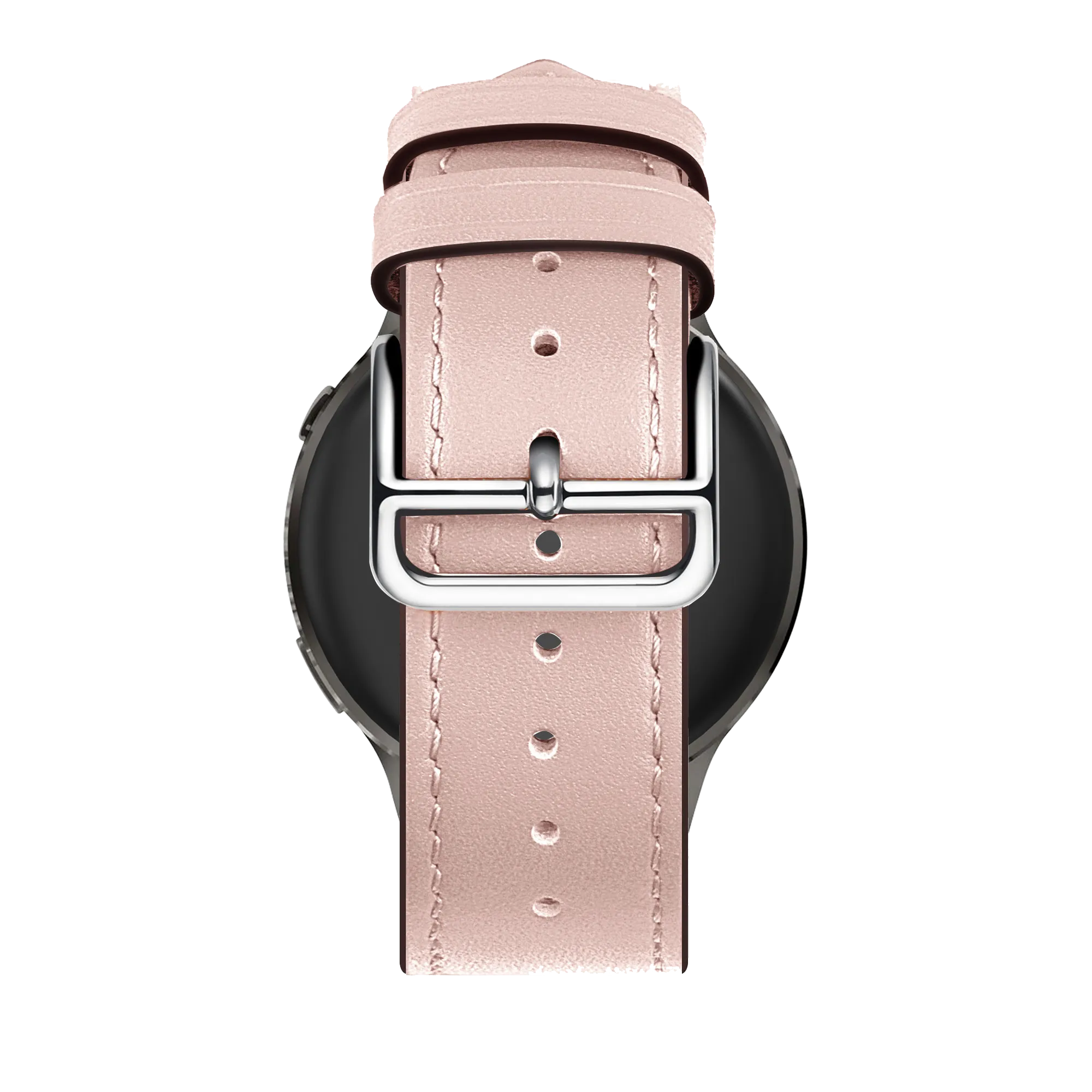 Bandz Garmin Vivoactive 4s Lederarmband 'Deluxe' (Rosa)