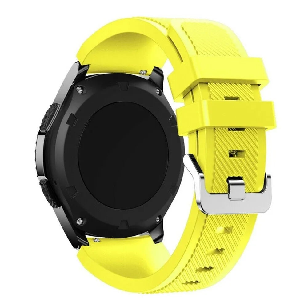 Gard Pro Health Smartwatch 2 Twill Silicone Strap (Yellow)