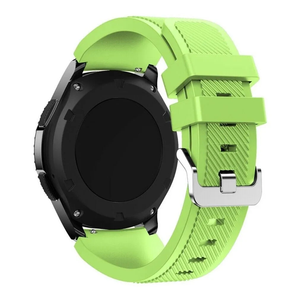 Coros Pace 3 Twill Silicone Strap (Light Green)