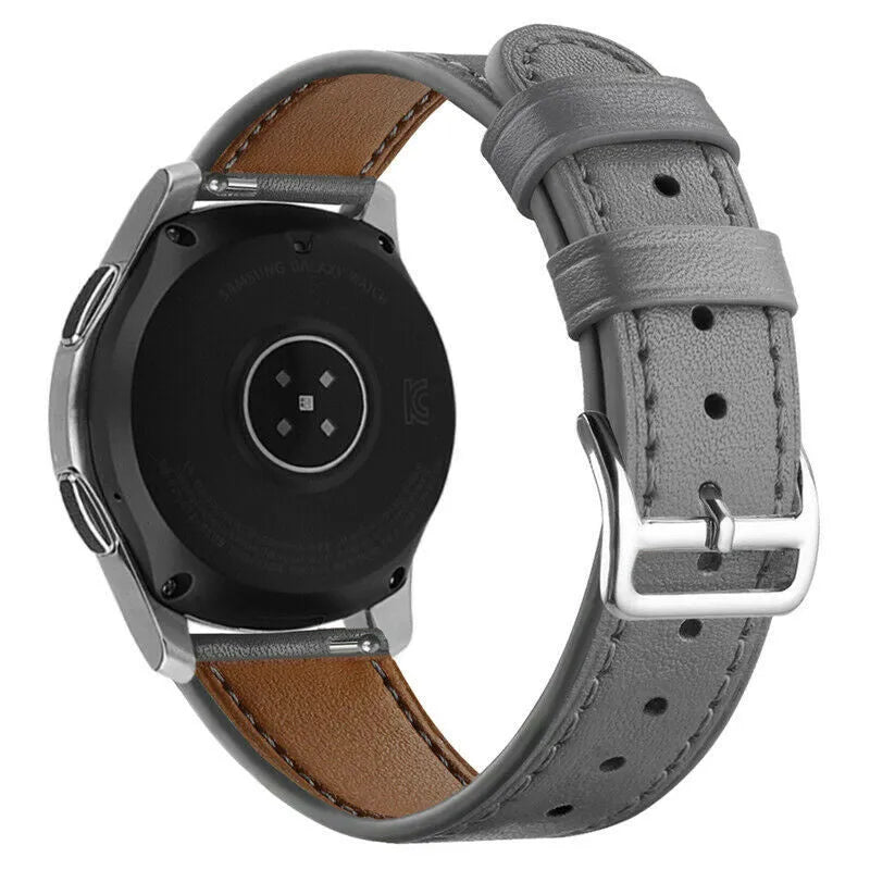 Polar Vantage V3 Modernes Lederarmband (Grau)