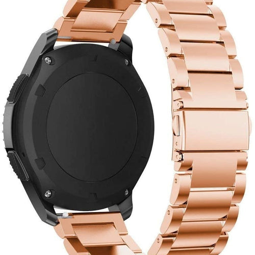 Garmin Venu SQ Steel Strap (Rose Gold)