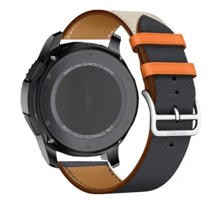 CMF Watch Pro 2 Leather Duo Strap (White/Dark Blue)