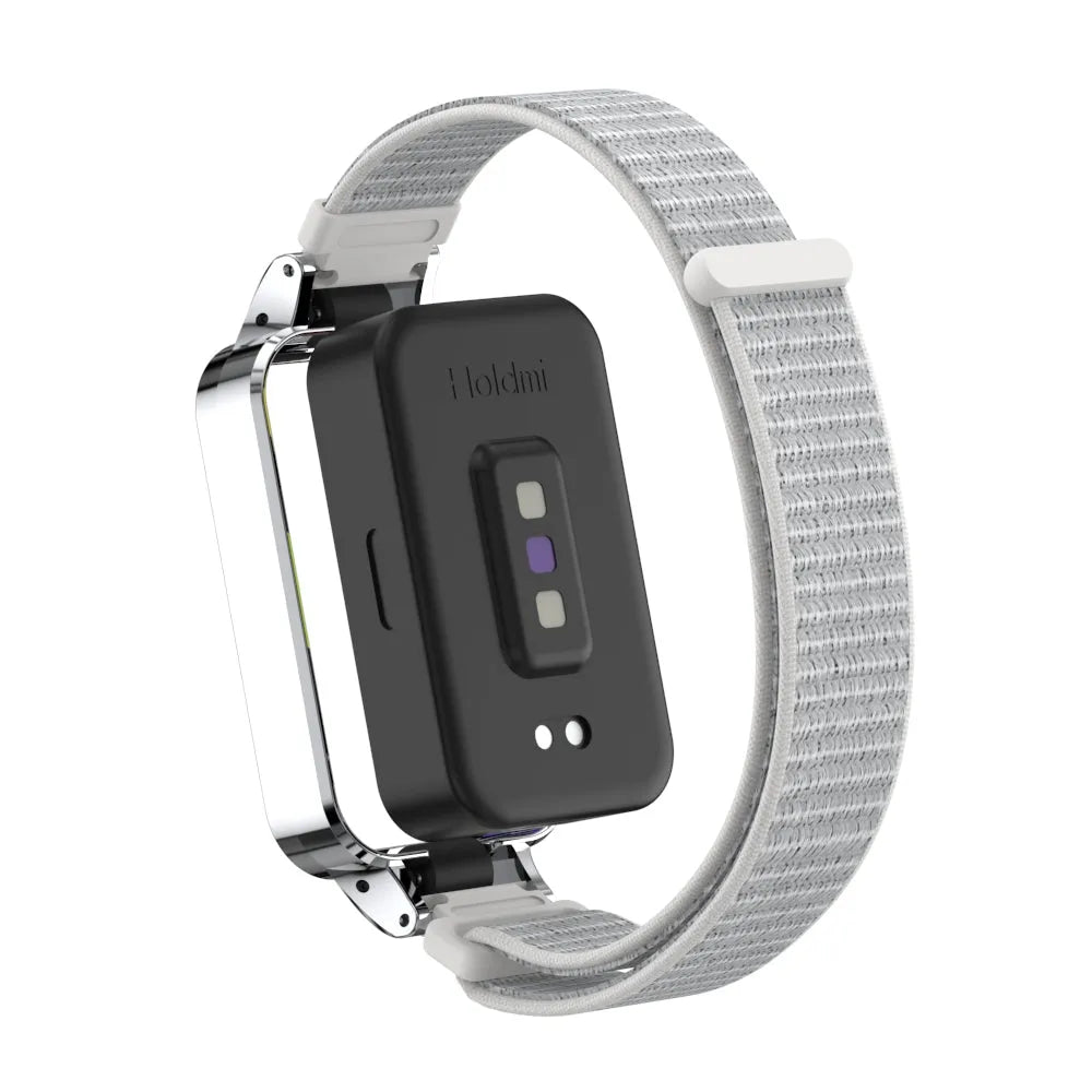 Nylon Strap, on a watch, 3/4 rear view