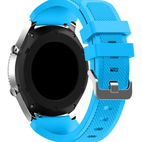 Honor Magic Watch 2 siliconen bandje (lichtblauw)
