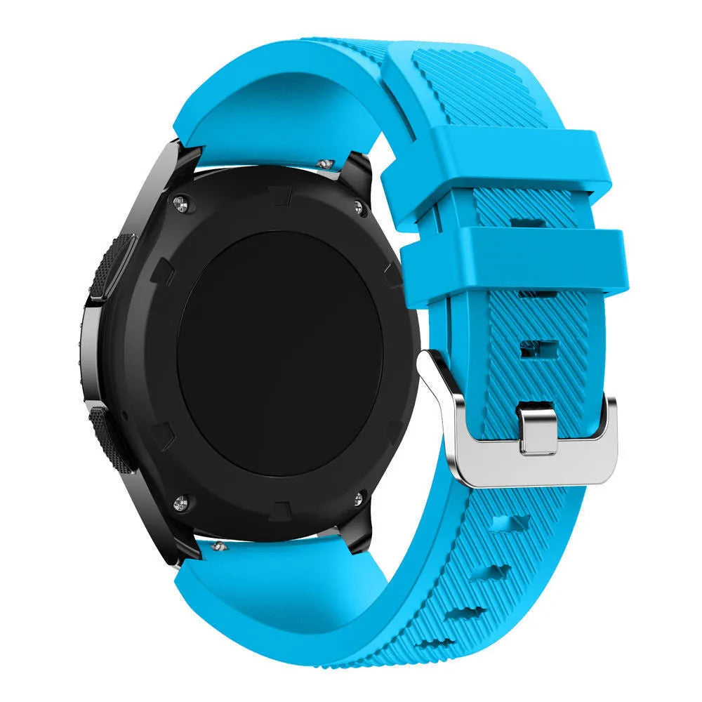 Coros Apex 2 Twill Silicone Strap (Light Blue)