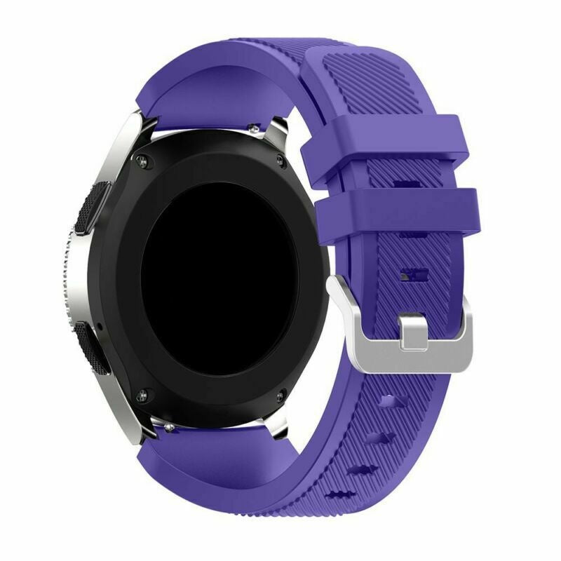 Bracelet silicone sergé Withings ScanWatch Nova (violet)