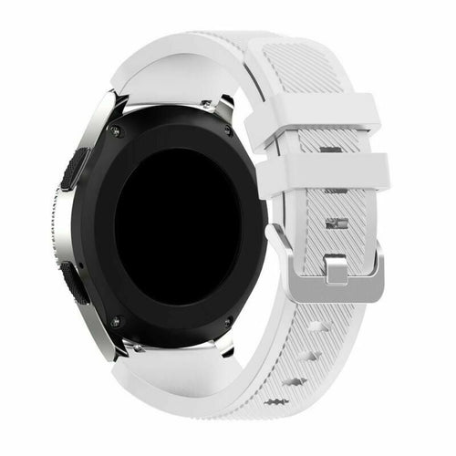 Withings Steel HR Sport Twill Silikonarmband (Weiß)