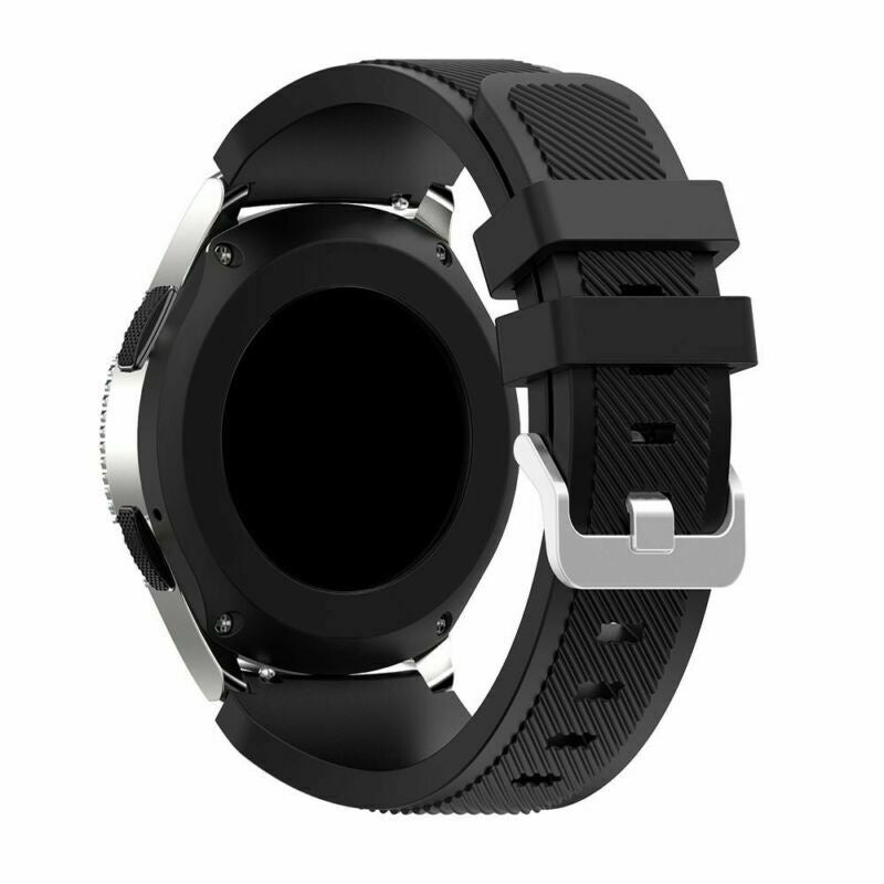 Amazfit Balance 2 twill siliconen bandje (zwart)