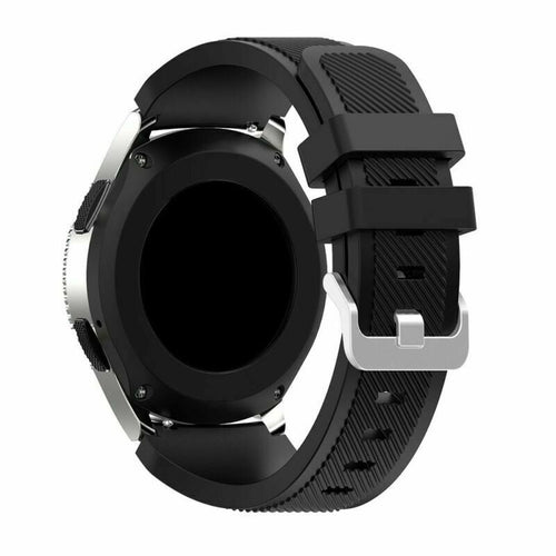 Withings ScanWatch Nova Twill Silikonarmband (Schwarz)