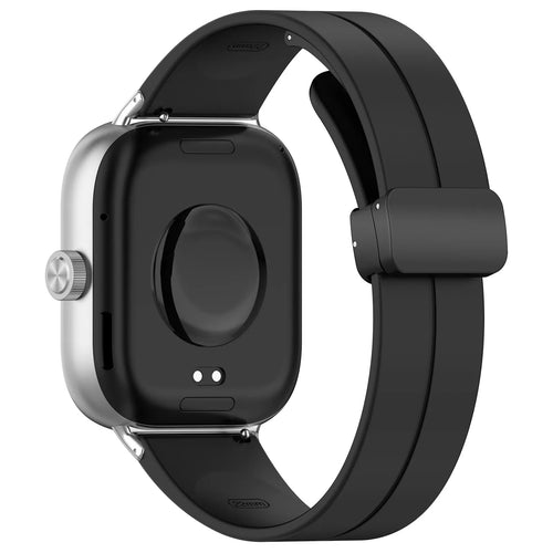 Correa silicona con D-buckle Xiaomi Smart Band 8 Pro (negra)