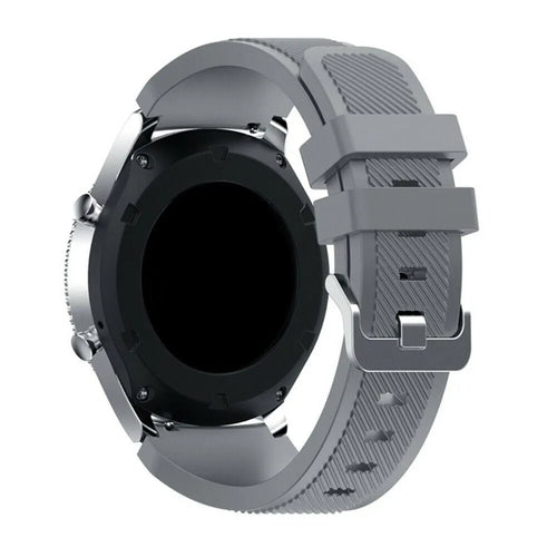 Bracelet silicone sergé Coros Pace 2 (gris)
