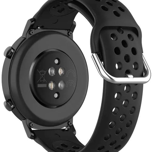 Fossil Gen 4 Explorist (HR) Breathable Silicone Strap (Black)
