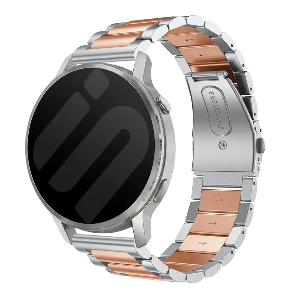 Garmin Forerunner 170 Steel Strap (Silver/Rose Gold)