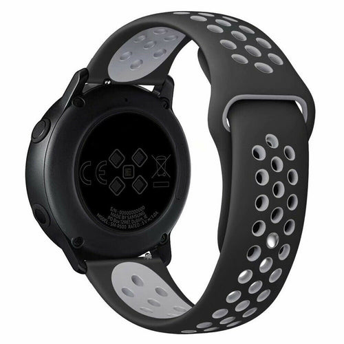 Withings ScanWatch Nova Sport Strap (Black/Grey)