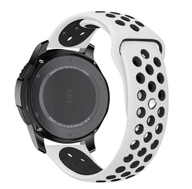Coros Apex 2 Pro Sport  Strap (White/Black)