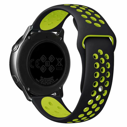 Withings Steel HR - 40mm Sportarmband (Schwarz/Gelb)