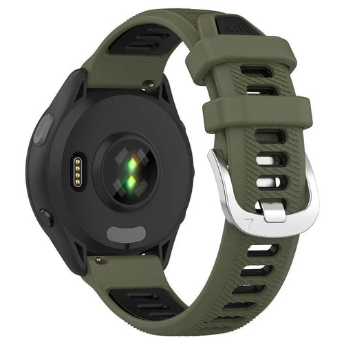 Coros Apex 4 - 42mm Sport Strap With Buckle (Olive Green/Black)