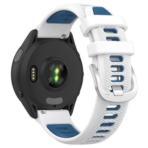 Garmin Forerunner 645 Sport Schnallenarmband (Weiß/Blau)