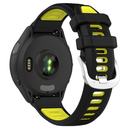 Garmin Forerunner 645 Sport Schnallenarmband (Schwarz/Gelb)