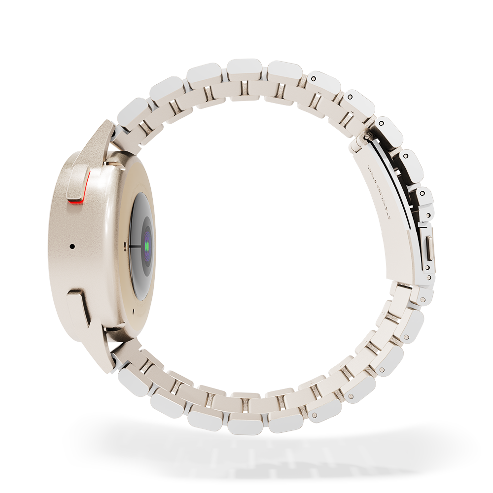 Withings Scan Watch 2 - 38mm Stahlarmband (Polarstern)