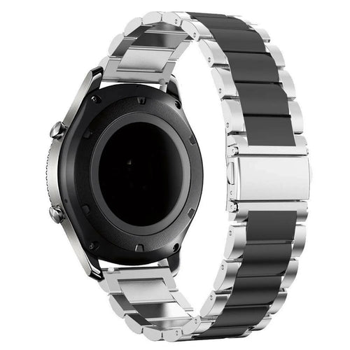 Steel Strap, on a watch, 3/4 rear view
