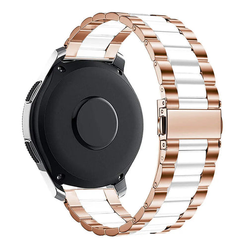 Amazfit GTR Mini Steel Strap (Rose Gold/White)