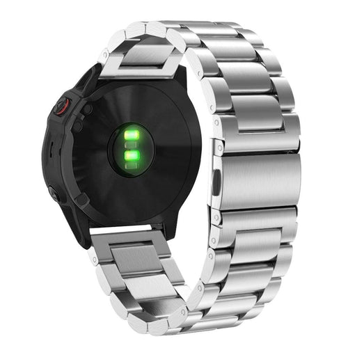 Bracelet acier Garmin Descent MK2(i) (argent)