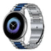 Samsung Galaxy Watch Active Stahlarmband (Silber/Blau)