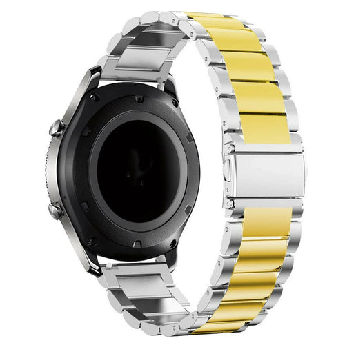 Amazfit GTS 4 Steel Strap (Silver/Gold)